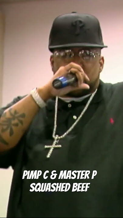 Pimp C 'Me & Master P squashed all tha BS'