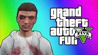 GTA 5 Online Funny Moments - Thanks, High Five Fail, Secret Room Glitch, Nogla Rage!