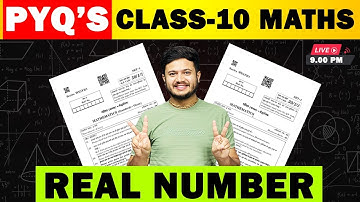 Ch -1 Real numbers Previous Year Questions || Class 10 Maths ||CBSE 2024 Boards||