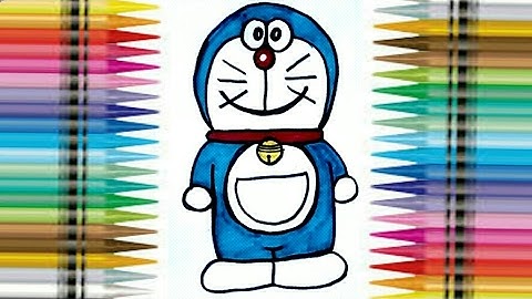 How to Draw Doraemon - Step by Step Video Lesson - Very Easy