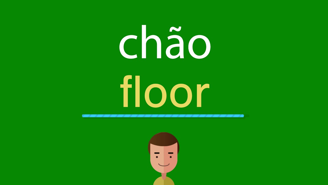 Como dizer chão em inglês - YouTube