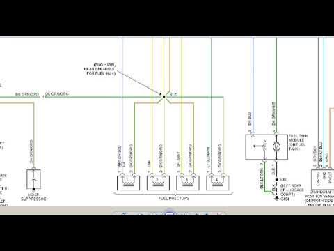 pinout diagrama dodge neon segunda generacion 2000-2005 - YouTube