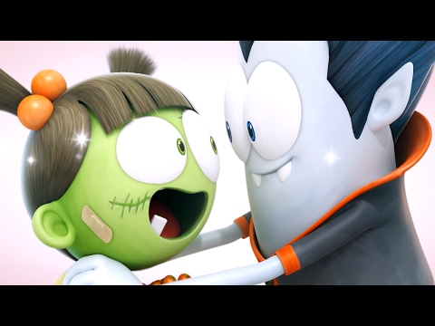 Funny Animated Cartoon, Spookiz Meet Cula the Vampire 스푸키즈