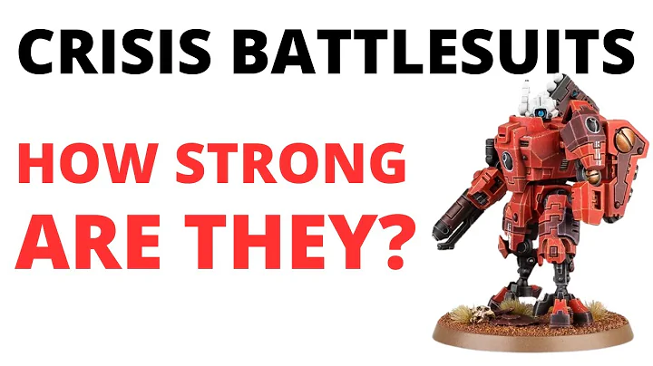 Crisis Battlesuits Unit Review - T'au Empire Codex Tactics