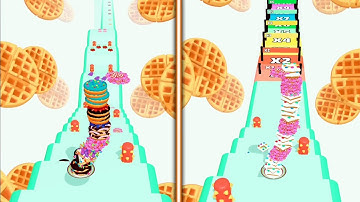 Pancake Rush 😻🐶🐾 All Levels Gameplay Android,ios