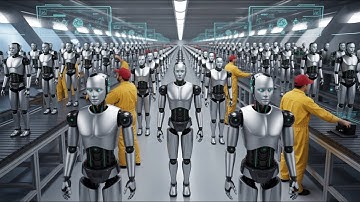 Inside a Massive $1B Humanoid Robot Factory: How Hyper Realistic AI Robots Are Made (Insane Process)