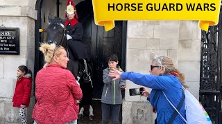 IS KAREN BACK AT THE KING’S HORSE GUARDS