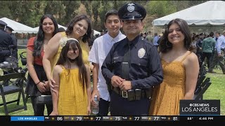 45-year-old graduates from LAPD academy, achieving life-long dream of becoming an officer