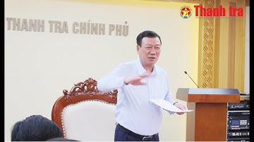 Thanh tra Chính phủ giao ban công tác tháng 10 năm 2023