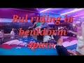 This is benidorm Spain / people enjoy on bull riding / English girls enjoy in clubs disco and bar's