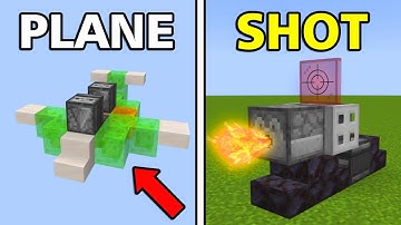 Minecraft: 20 Mini Redstone Build Hacks! (Easy)