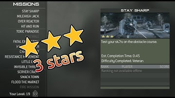 Call of Duty: Modern Warfare 3 - "Stay Sharp" 3 stars