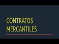 Tipos de Contratos Mercantiles