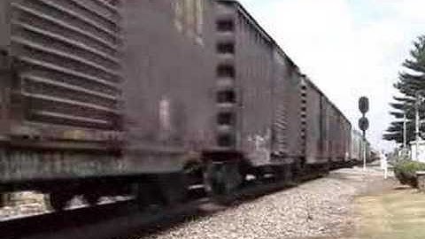 CSXT Manifest with C40-8W