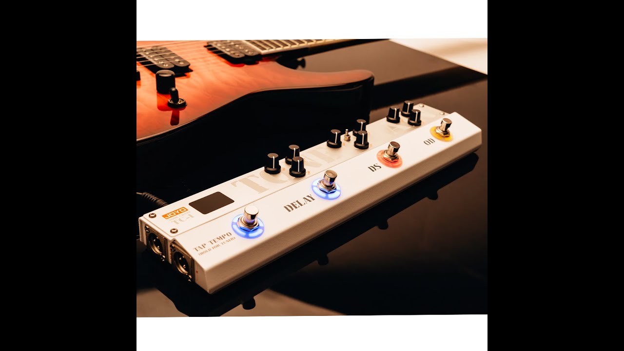 JOYO TONE CHAIN Multi Effect Pedal with Distortion,Overdrive,Delay,Tap