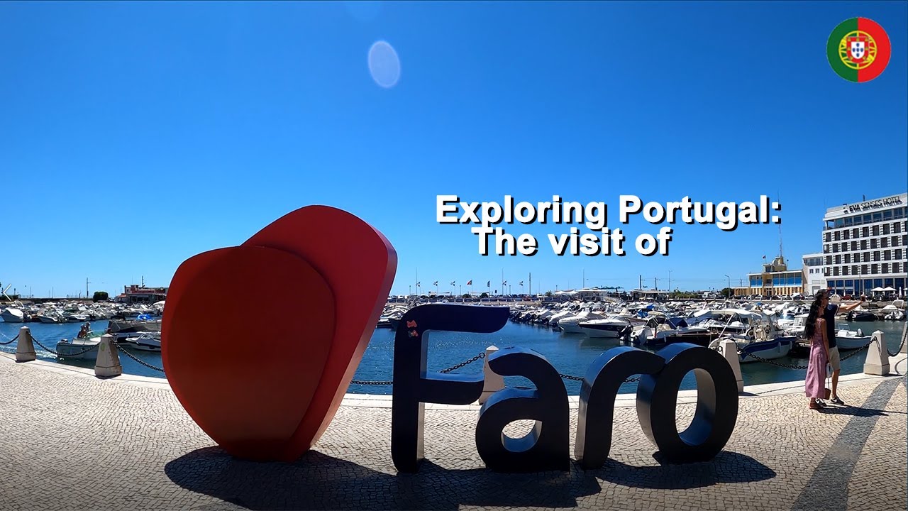 Faro & Ilha Do Farol , Algarve ,Portugal,August 2020 (4K 60fps)