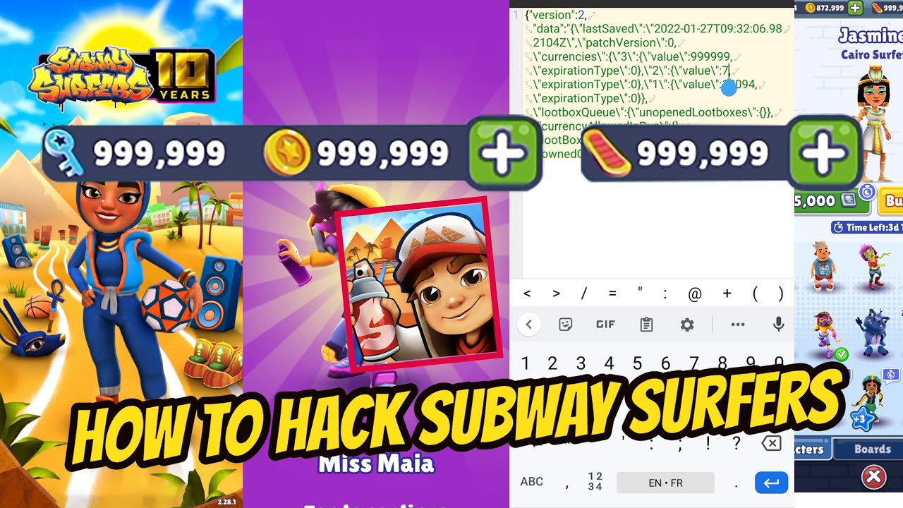 How to hack subway surfers 2022 