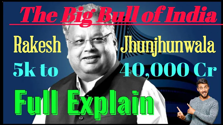 #apu_investor 💥🔥 "Rakesh Jhunjhunwala" 5k to 40,000 Crore story. journey of Rakesh ji. #investing