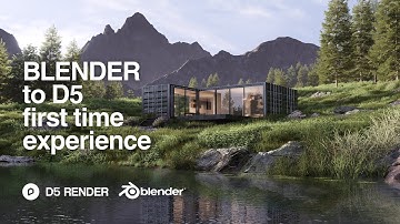 Blender to D5 Render – My First Experience!