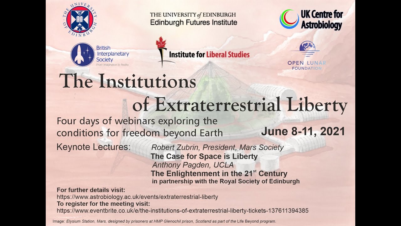 The Institutions of Extraterrestrial Liberty (Day 1)