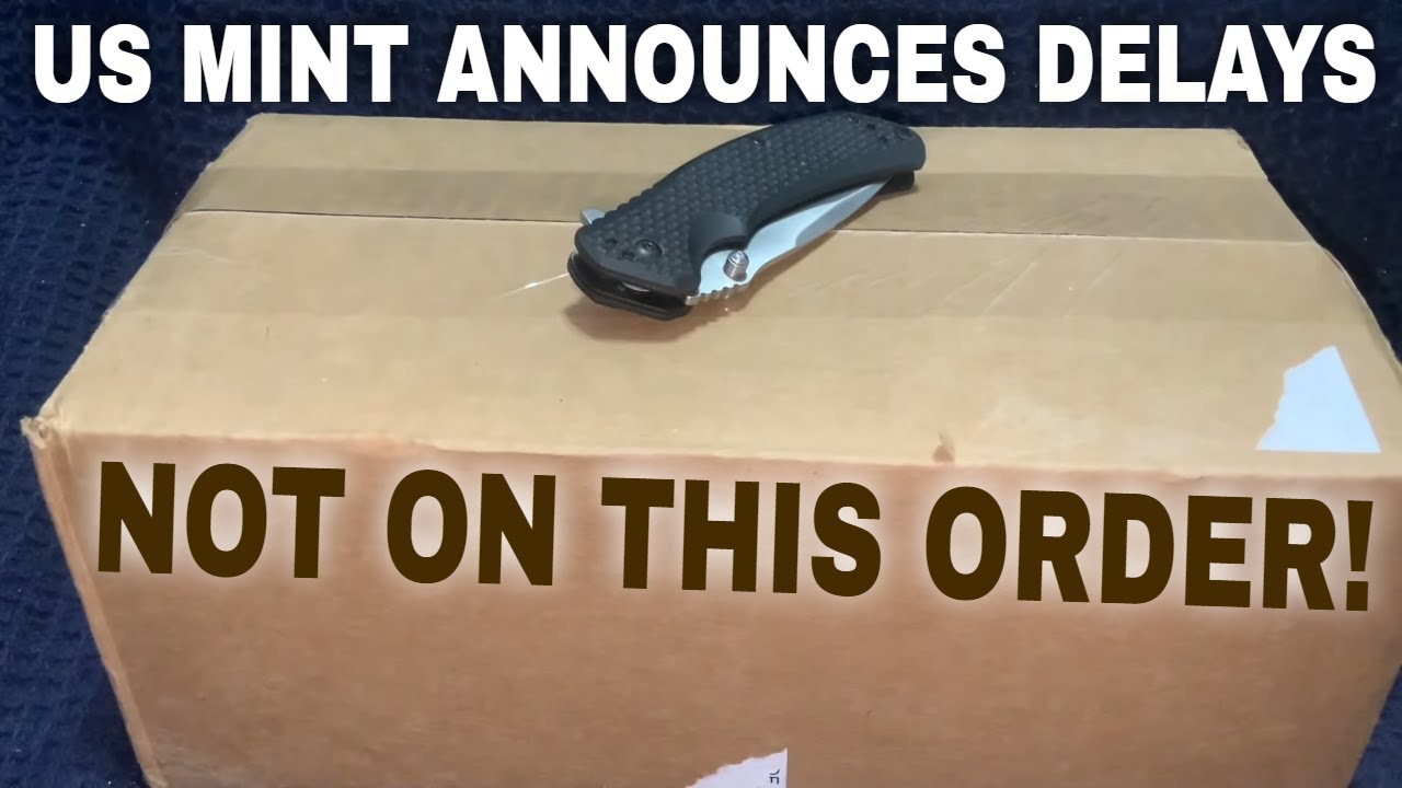 US Mint Announces Delays! Why Was THIS Order Processed & Shipped In A Day?