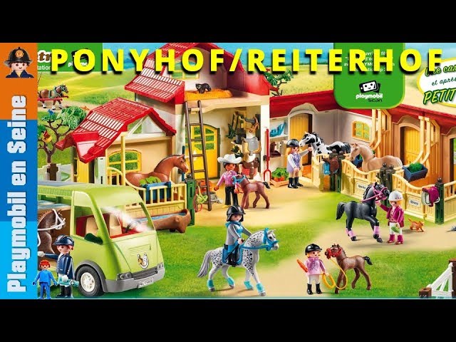 HARAS, PONY CLUB, CLUB RIDING, PLAYMOBIL 2018 