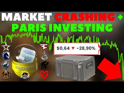 CSGO's Market Crashing + Paris Investing Update | CSGO Investing