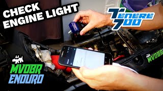 Tenere 700: Clearing Check Engine Light With Cheap OBD2 Code Scanner screenshot 5