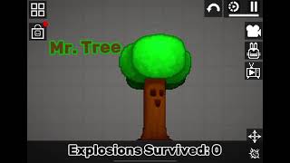 Sprunki In Melon Playground But They Keep Exploding For No Clear Reason.