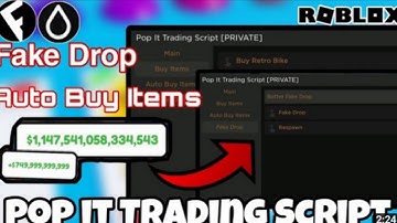 new pop it trading script come fast before it get patched and make sure to like and subscribe