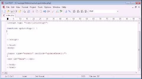 Introduction to AJAX tutorial in PHP - MYSQL by For Student Organization