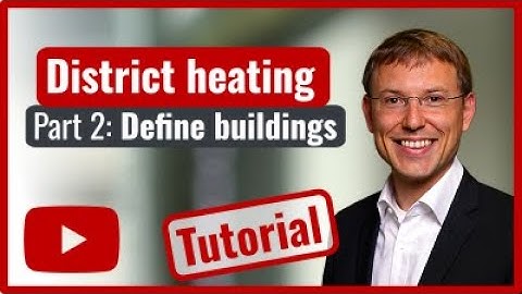 District heating planning: 2. Define buildings