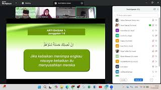 Latihan QS 9 : 50 Pak Evni (Diskusi)