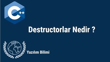 C++ Dersleri 47  - Destructorlar (Yıkıcı Metodlar Nedir )