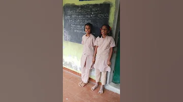 ANTI DRUG CLUB SONG BY 6TH GIRLS AMHS PATTABIRAM RAILWAY SIDING 