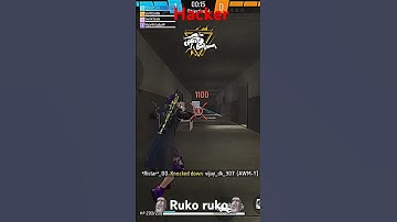 AWM 24 HOUR!! 🍷🗿 !! WAIT FOR AND!! HACKER !! #freefire #shorts #hacker