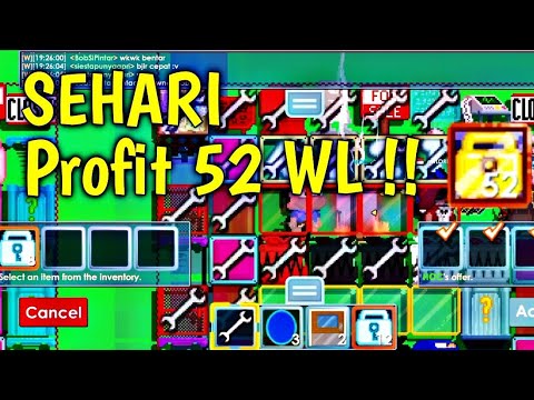 NYOBAIN BELI ACC DI WOLRD KERJA !! UNTUNG BANYAK!!?? GROWTOPIA 2021