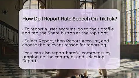How Do I Report Hate Speech On TikTok? - Everyday-Networking