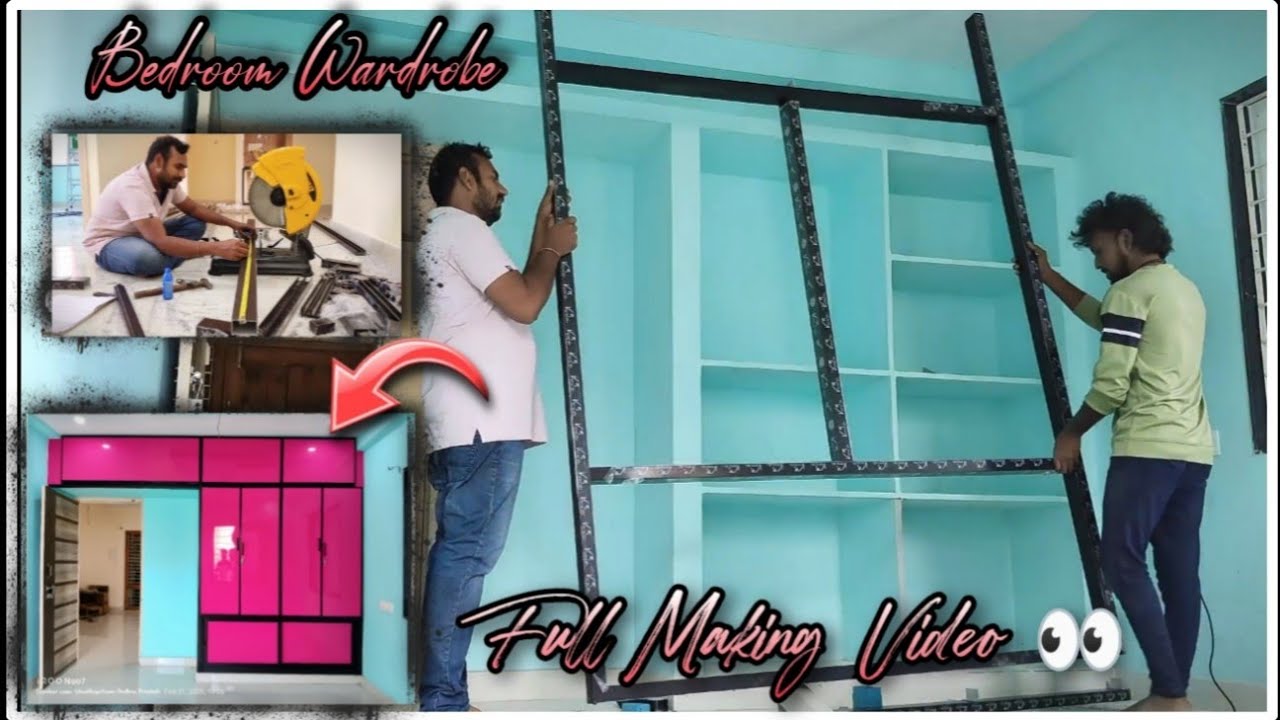 We Built an Aluminum Bedroom Wardrobe! |Iconic Innovations|