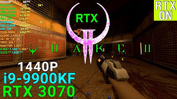 Quake II (DXR) 1440P | RTX 3070 | i9-9900KF 4.6Ghz