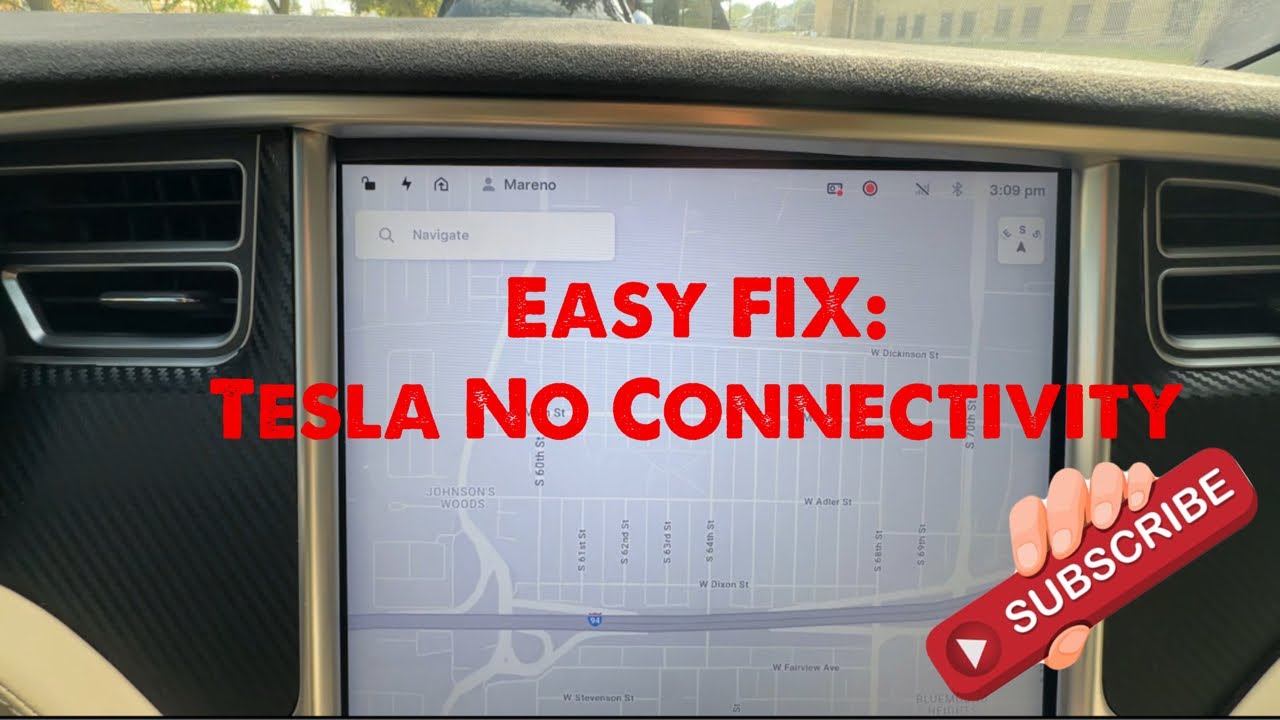 Easy Fix: Tesla No Connectivity/ No LTE