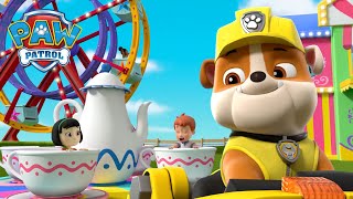 Rubble and Rocky save the Adventure Bay Carnival and more! - PAW Patrol Episode - Cartoons for Kids