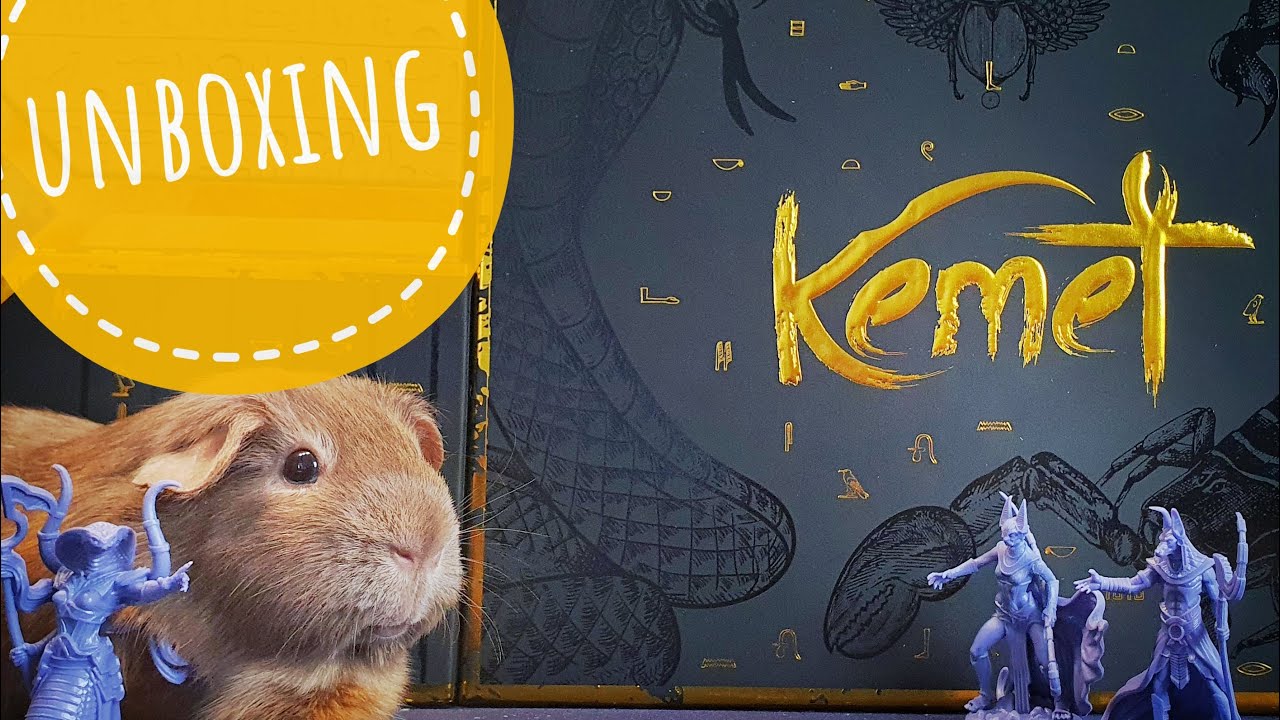 Kemet: Rise of the Gods - Big Box Unboxing deutsch