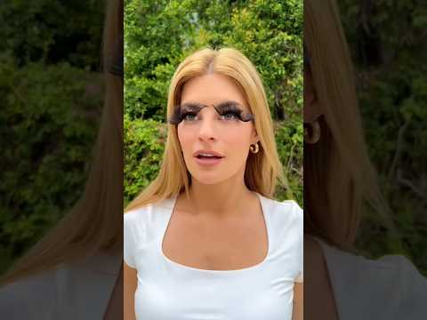 هي الامرأة رموشها كانوا طوال كتار وفجأة صدمة 