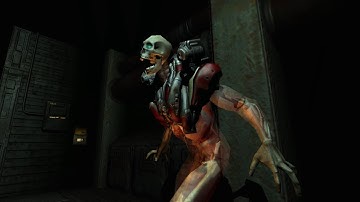 Monorail Skybridge - DOOM 3 BFG Edition - no commentary - part 1