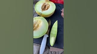 Ukur tingkat kemanisan Melon Pulau Kangean Madura