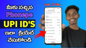 How To Create Phonepe UPI I