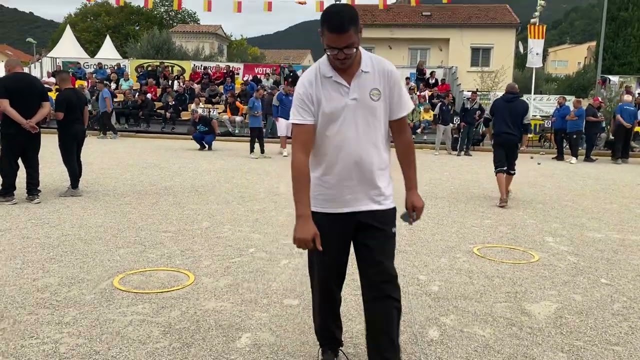 Miniature : Nyons Pètanque National Triplettes Top 1000 Equipe Polo vs #petanque2025 #boules
