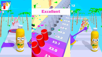 Juice Run Gameplay, All Levels, Android Mobile, iOS, Walkthrough Juice Run
