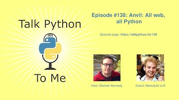 #138: Anvil: All web, all Python
